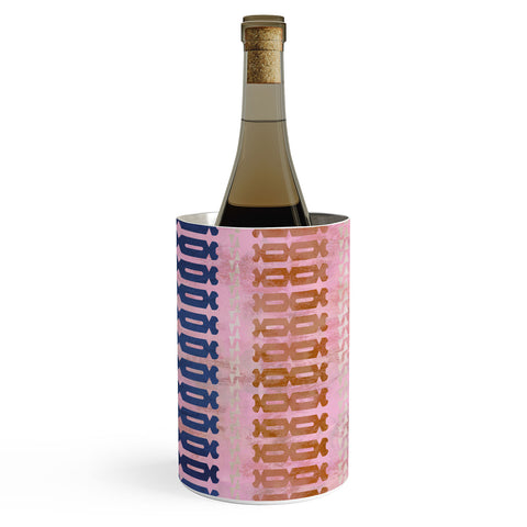 Schatzi Brown Mila Stripe Multi Wine Chiller