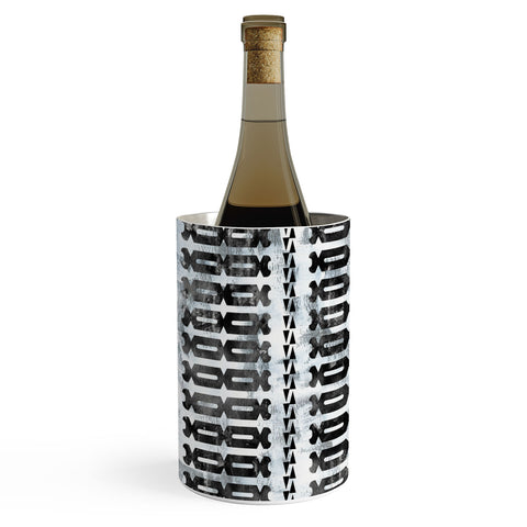 Schatzi Brown Mila Stripe White Wine Chiller