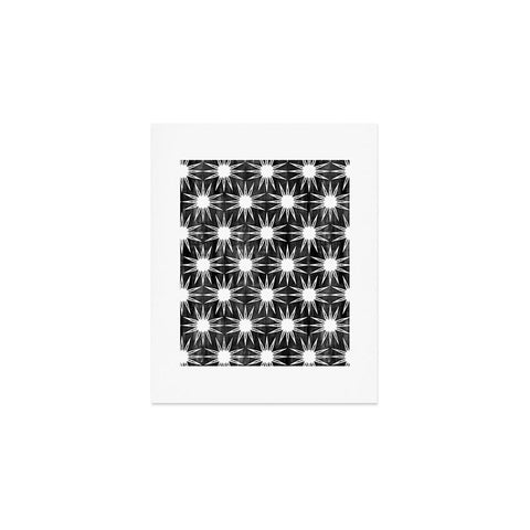 Schatzi Brown Mila Sun Black Art Print