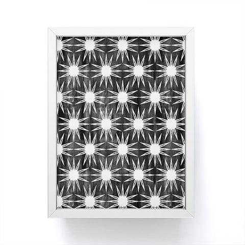 Schatzi Brown Mila Sun Black Framed Mini Art Print