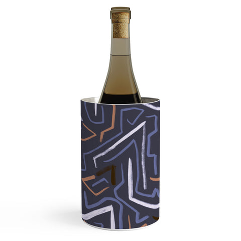 Schatzi Brown Modern Line Plum Wine Chiller