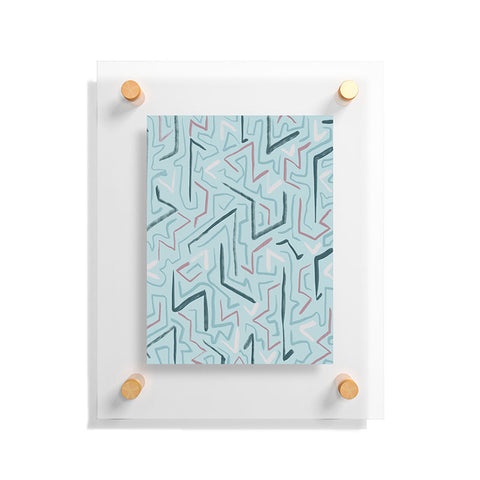 Schatzi Brown Modern Line Zepher Floating Acrylic Print