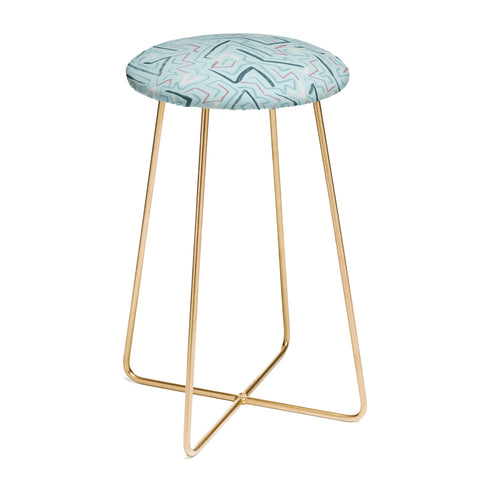 Schatzi Brown Modern Line Zepher Counter Stool