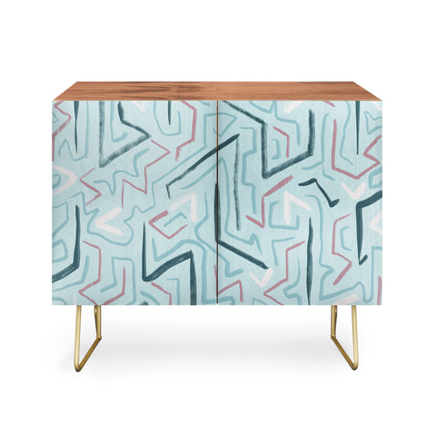 Schatzi Brown Modern Line Zepher Credenza