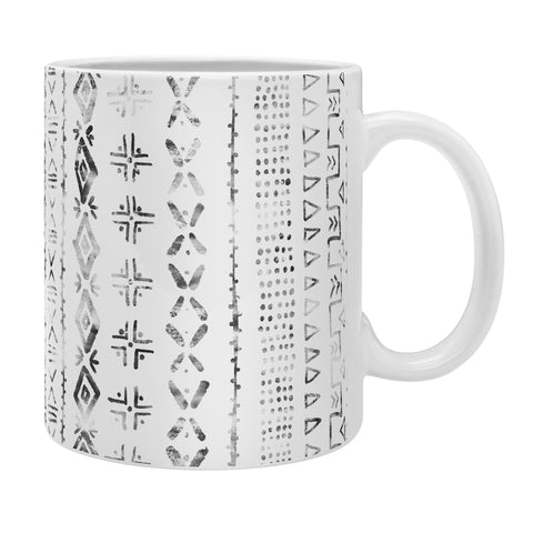 Schatzi Brown Modern Mudcloth Snow Coffee Mug