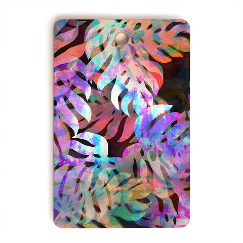 Schatzi Brown Monstrea Love Cutting Board Rectangle