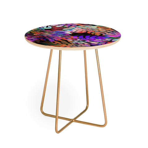 Schatzi Brown Monstrea Love Round Side Table
