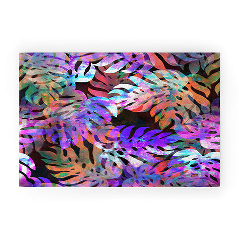 Schatzi Brown Monstrea Love Welcome Mat