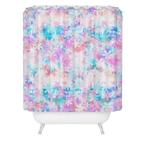 Schatzi Brown Montauk Daisy DAY Shower Curtain