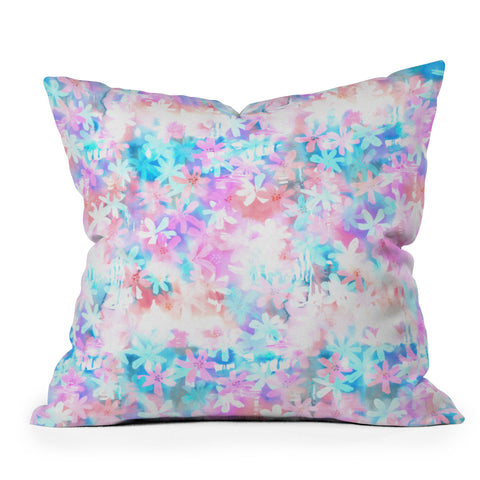 Schatzi Brown Montauk Daisy DAY Throw Pillow