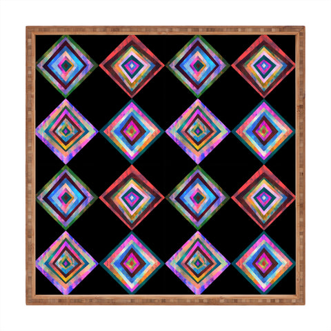 Schatzi Brown Montauk Diamond I Square Tray