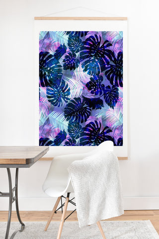 Schatzi Brown Motuu Tropical Blue Art Print And Hanger