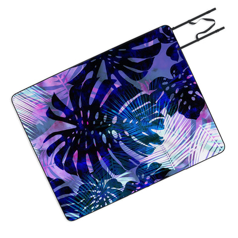 Schatzi Brown Motuu Tropical Blue Picnic Blanket