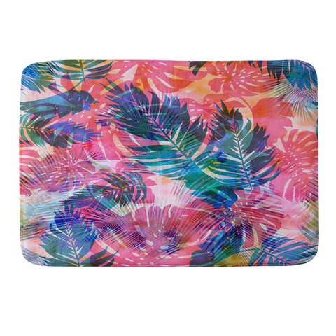 Schatzi Brown Motuu Tropical CMY Memory Foam Bath Mat