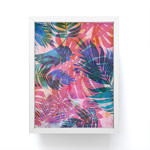 Schatzi Brown Motuu Tropical CMY Framed Mini Art Print