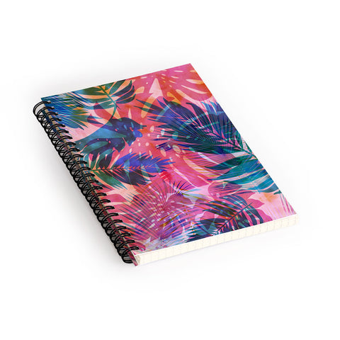 Schatzi Brown Motuu Tropical CMY Spiral Notebook