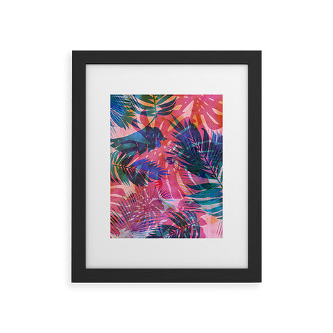 Schatzi Brown Motuu Tropical CMY Framed Art Print