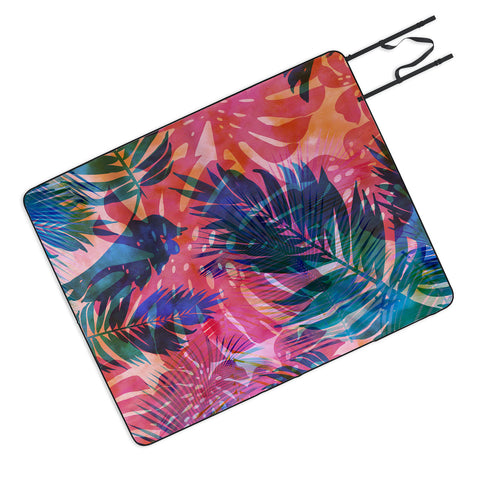 Schatzi Brown Motuu Tropical CMY Picnic Blanket