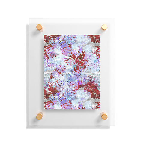 Schatzi Brown Motuu Tropical White Floating Acrylic Print