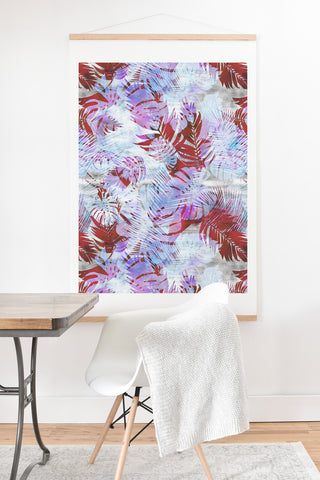 Schatzi Brown Motuu Tropical White Art Print And Hanger