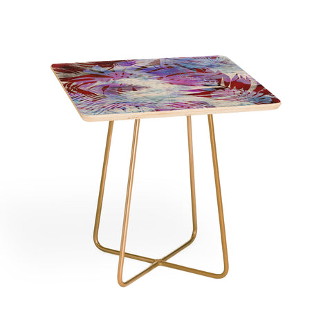 Schatzi Brown Motuu Tropical White Side Table