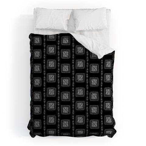 Schatzi Brown Mudcloth 3 Black Comforter