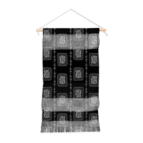 Schatzi Brown Mudcloth 3 Black Wall Hanging Portrait