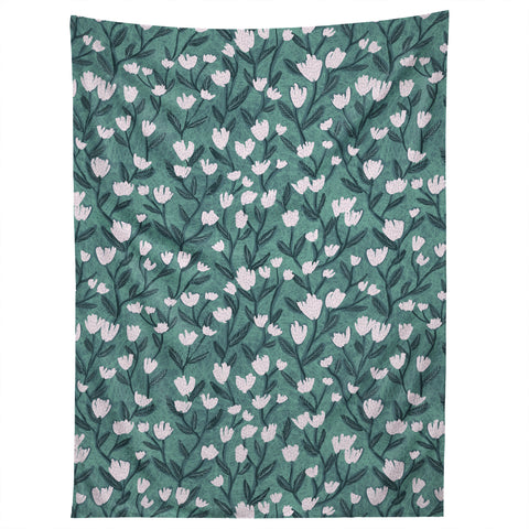 Schatzi Brown Ninna Floral Green Tapestry