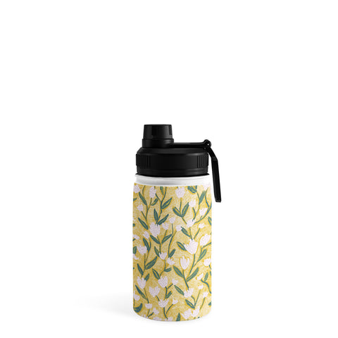 Schatzi Brown Ninna Floral Yellow Water Bottle