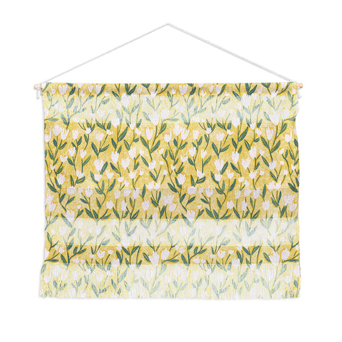 Schatzi Brown Ninna Floral Yellow Wall Hanging Landscape