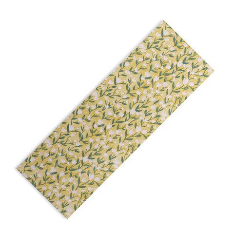 Schatzi Brown Ninna Floral Yellow Yoga Mat