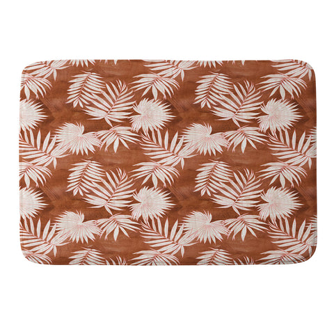 Schatzi Brown Osprey Orange Memory Foam Bath Mat