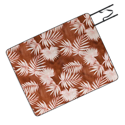 Schatzi Brown Osprey Orange Picnic Blanket