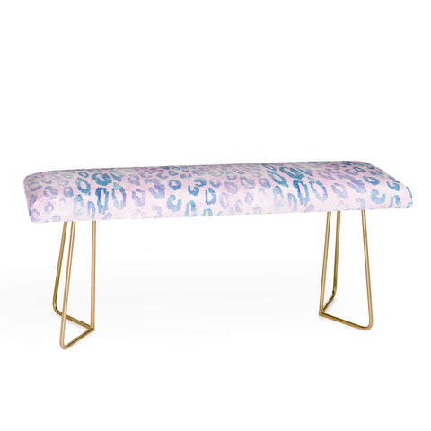 Schatzi Brown Pastel Jaguar Bench