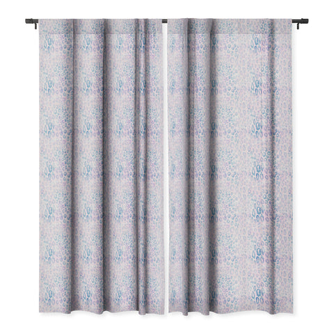 Schatzi Brown Pastel Jaguar Blackout Window Curtain