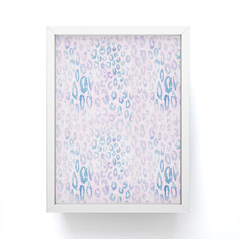 Schatzi Brown Pastel Jaguar Framed Mini Art Print