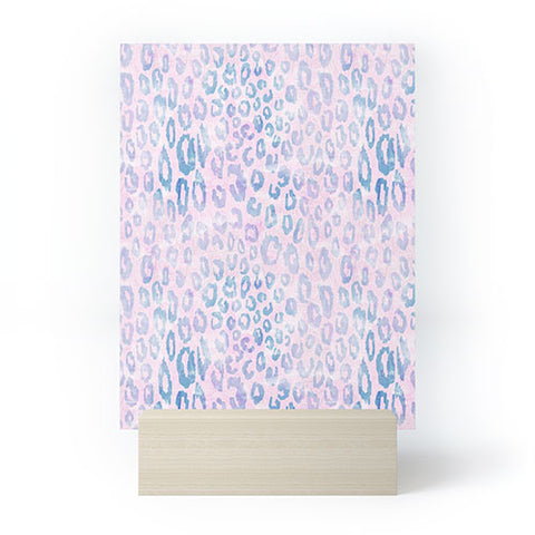 Schatzi Brown Pastel Jaguar Mini Art Print