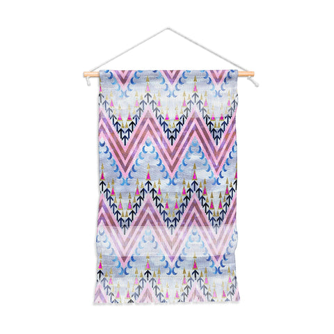 Schatzi Brown Pena Chevron Silver Wall Hanging Portrait