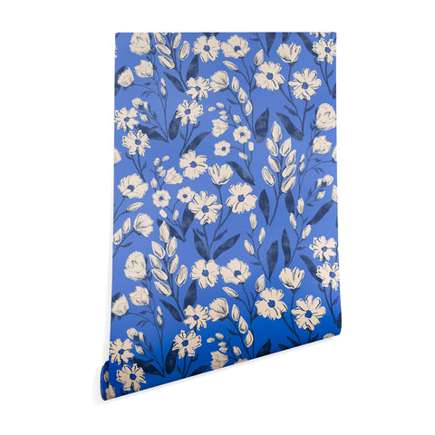 Schatzi Brown Penelope Floral Bluebell Wallpaper