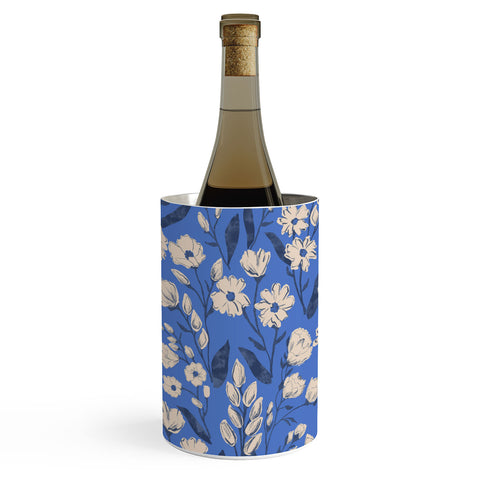 Schatzi Brown Penelope Floral Bluebell Wine Chiller
