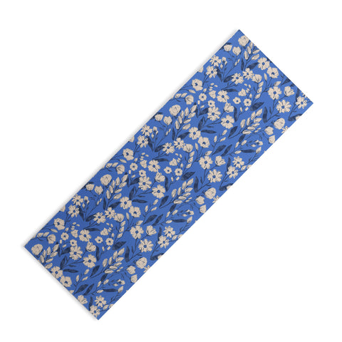 Schatzi Brown Penelope Floral Bluebell Yoga Mat