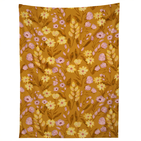 Schatzi Brown Penelope Floral Bronze Tapestry