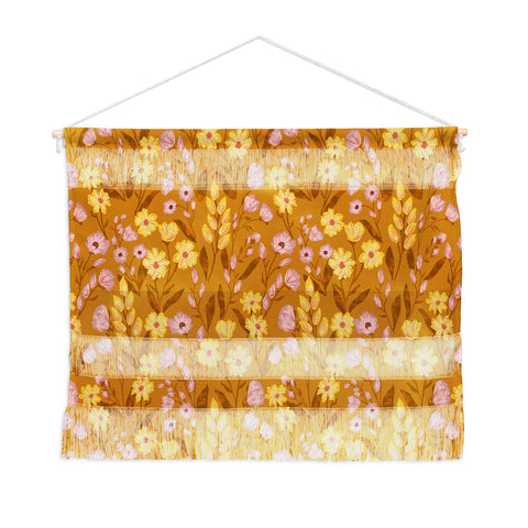 Schatzi Brown Penelope Floral Bronze Wall Hanging Landscape