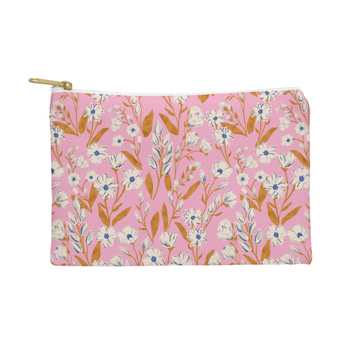 Schatzi Brown Penelope Floral Pink Pouch