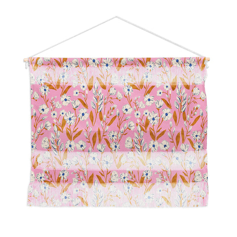 Schatzi Brown Penelope Floral Pink Wall Hanging Landscape