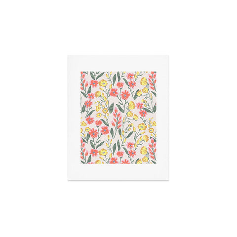 Schatzi Brown Penelope Floral Summer Art Print