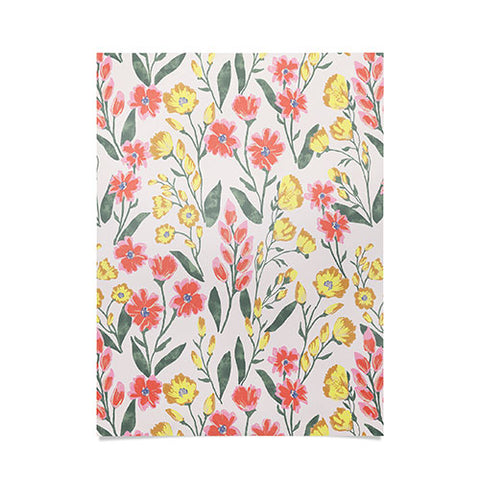 Schatzi Brown Penelope Floral Summer Poster