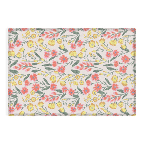 Schatzi Brown Penelope Floral Summer Outdoor Rug