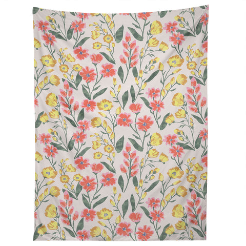Schatzi Brown Penelope Floral Summer Tapestry