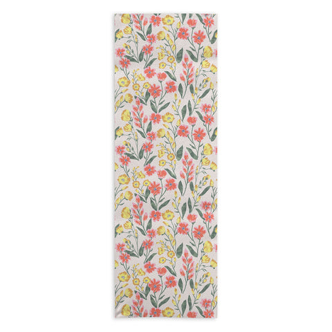 Schatzi Brown Penelope Floral Summer Yoga Towel